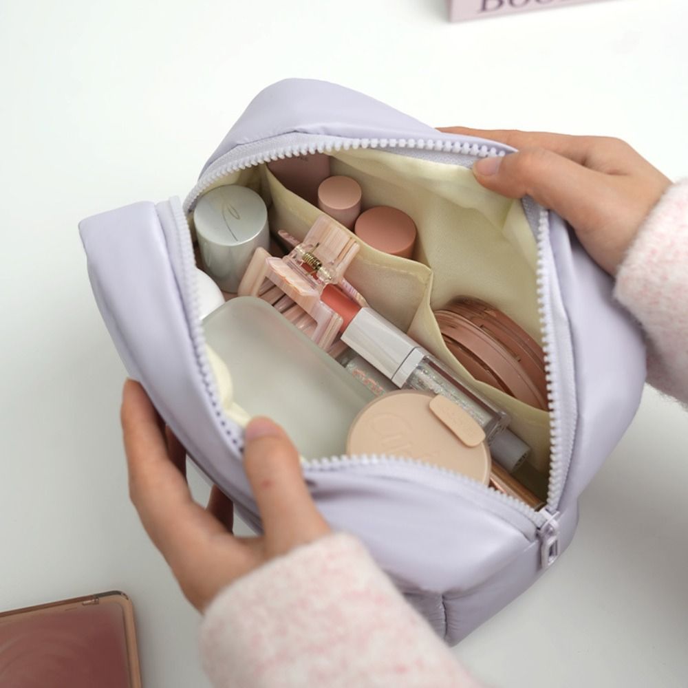 Portable Down Puffy Makeup Bag - Skincare D'Alba recension och pris