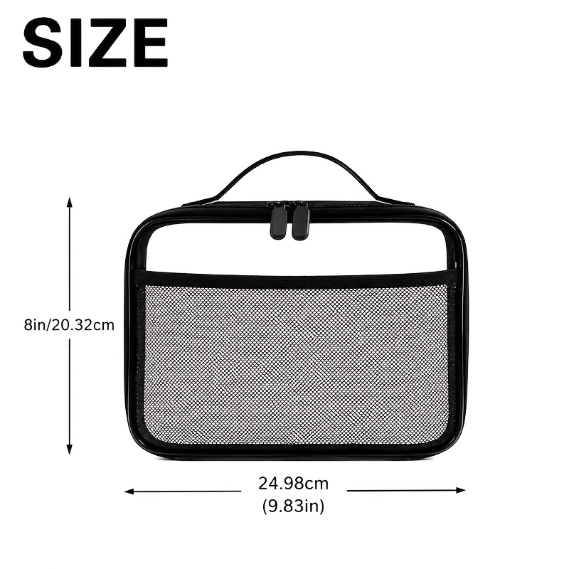 Clear Cosmetic Bag Transparent - Skincare D'Alba recension och pris