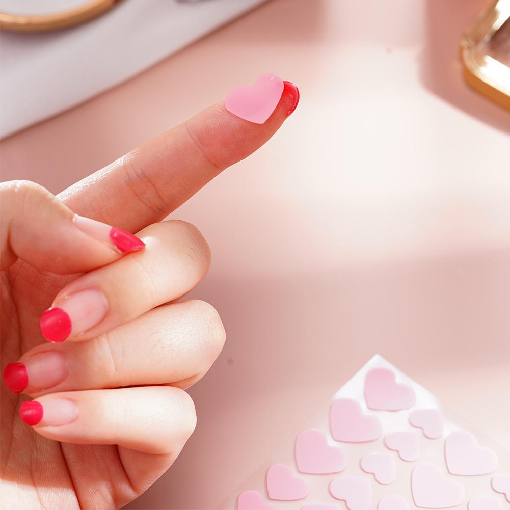 60Pcs Colorful PE Heart Shaped - Skincare Acne recension och pris