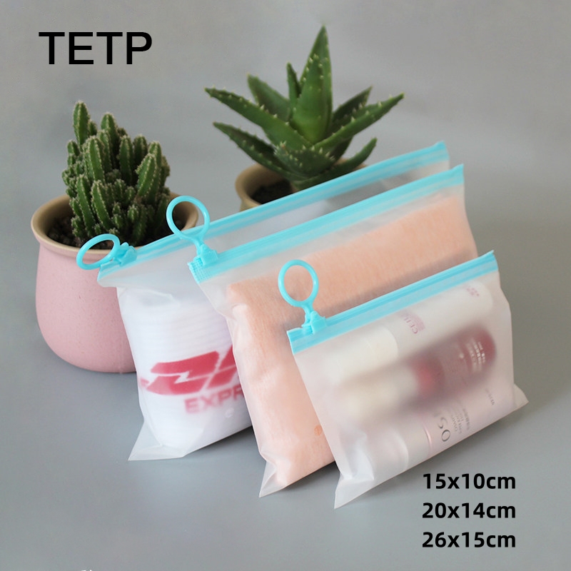 TETP Frosted Zipper Bags With  - Skincare D'Alba recension och pris