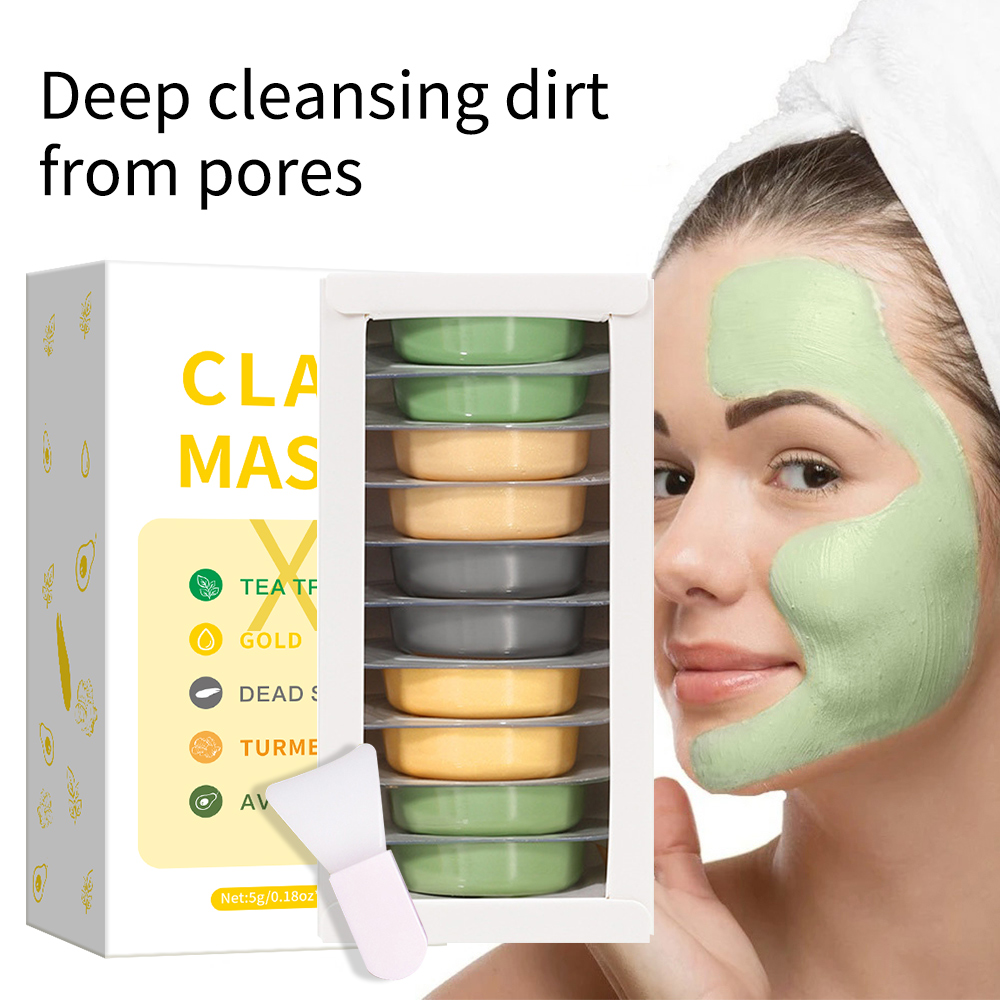 5g*10pcs Clay Mud Mask Set Hya - Mud Mask Kaolin recension och pris