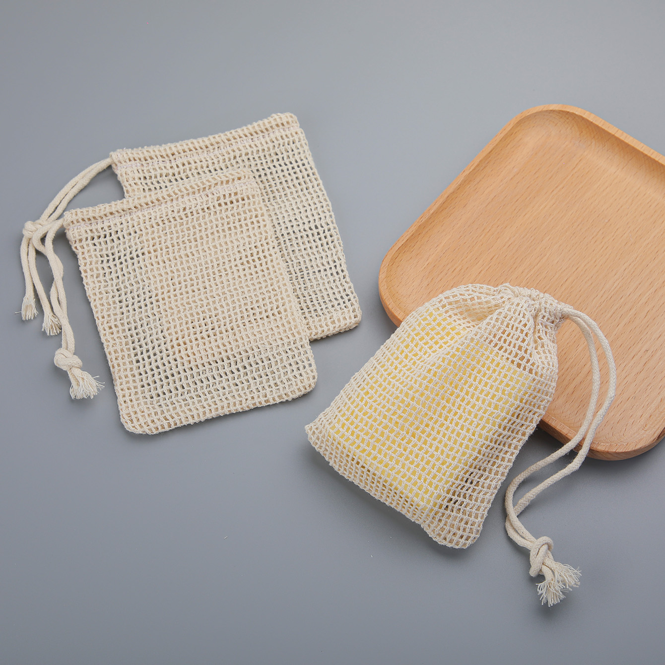 Natural Cotton Soap Saver Bag, - Skincare D'Alba recension och pris