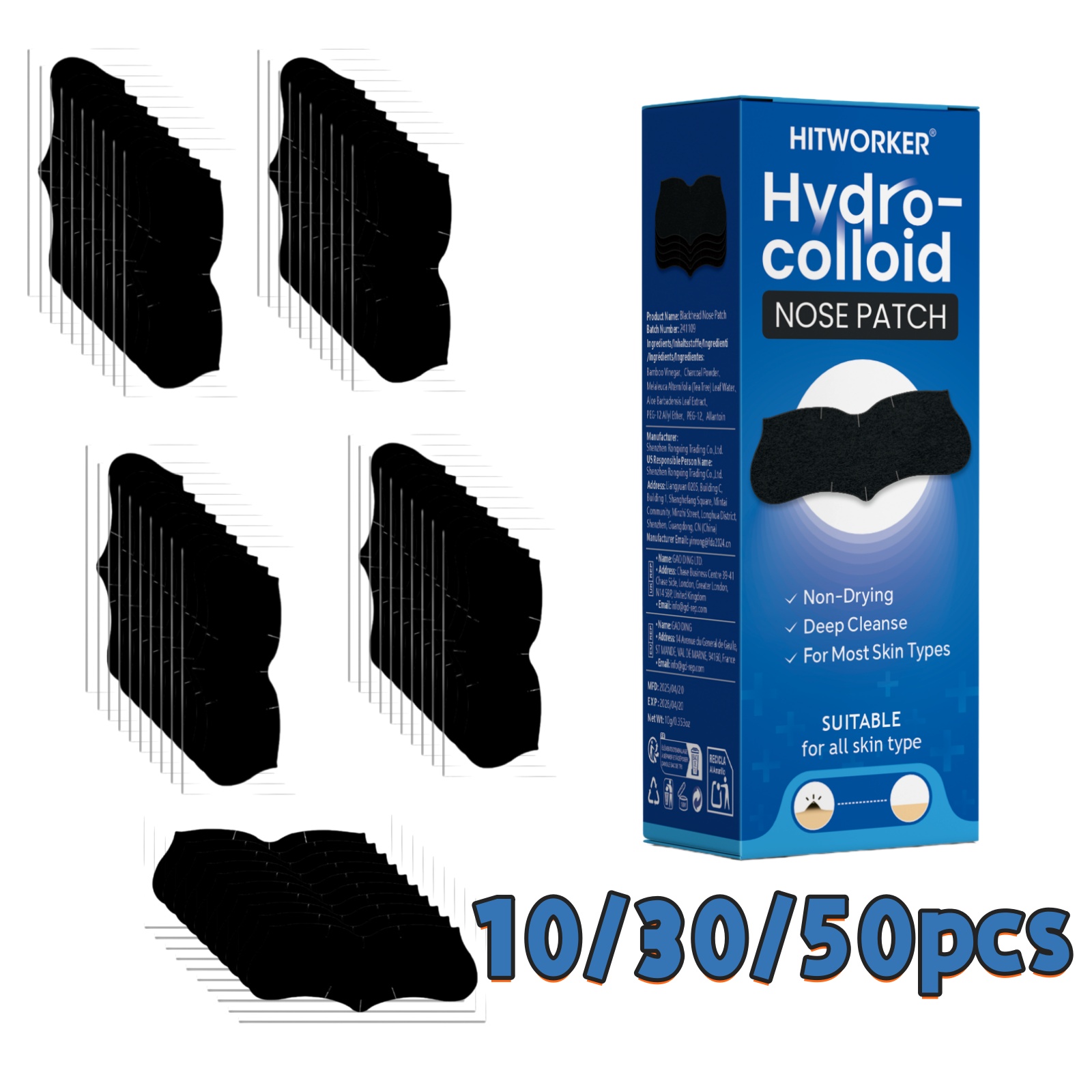10/30/50-Piece Pore Cleansing  - Skincare Acne recension och pris